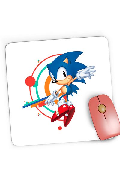 OEM Mousepad Gaming Sonic Mania Free Riders Video Game, 21x19 cm