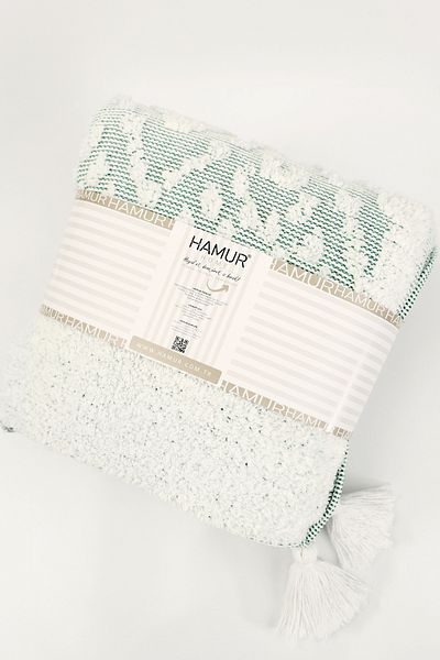HAMUR Bohemo Single Blanket Pique 170X200 cm Sofa Cover Armchair Shawl Tv Blanket Punch Throw