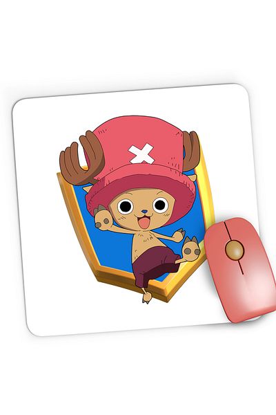 OEM Mousepad Gaming One Piece Toni Chopper Clash Royale Scut, 21x19 cm