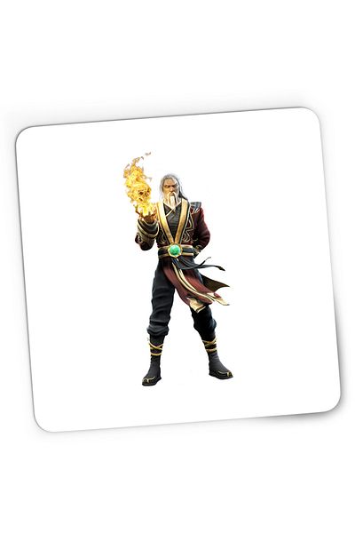 OEM Mousepad Gaming Mortal Kombat Shan Tsung Shao Khan Boss Fighter, 21x19 cm