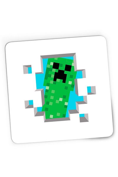 OEM Mousepad Gaming Creeper Blue Sky Minecraft, 21x19 cm