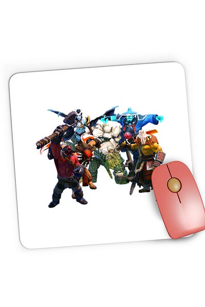 OEM Mousepad Gaming Dota 2 Heroes Master Gaming VIP Star, 21x19 cm