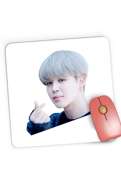 OEM Mousepad Gaming BTS Jimin Singer Kpop, 21x19 cm