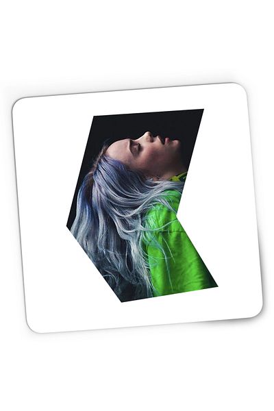 OEM Mousepad Gaming Billie Eilish Emo Pop Music, 21x19 cm