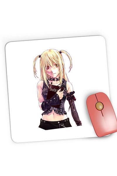 OEM Mousepad Gaming Misa Amane Death Note Anime Dragobete, 21x19 cm