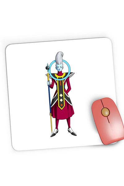 OEM Mousepad Gaming Dragon Ball Z Saturn Beerus Space Anime, 21x19 cm