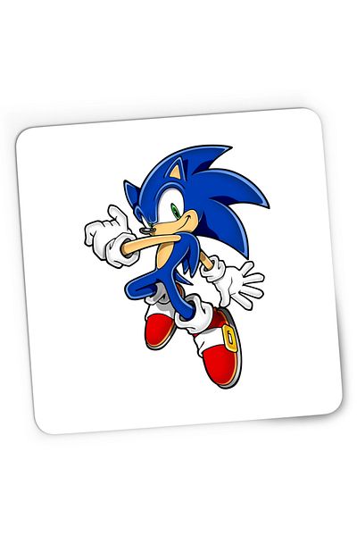 OEM Gaming Mousepad Sonic the Hedgehog Sprint Speed Minecraft, 21x19 cm