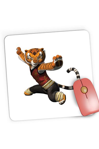 OEM Mousepad Gaming Kung Fu Panda Tigroaica Zen, 21x19 cm