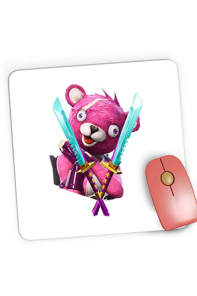 OEM Mousepad Gaming Cuddle Pink Panda Fortnite Epic Blades, 21x19 cm