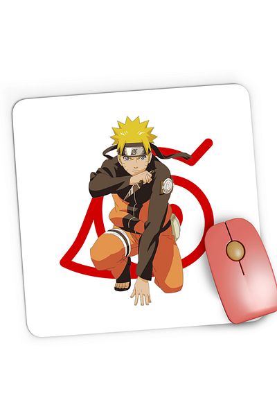 OEM Mousepad Gaming Naruto Kung Fu Legend Anima Manga, 21x19 cm