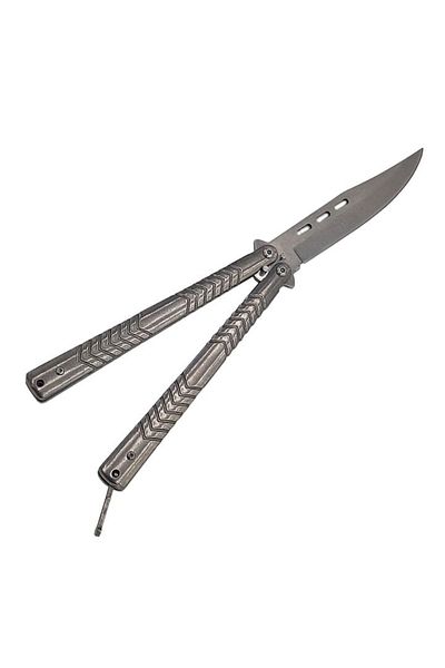 dalimag Butterfly Knife, Dalimag, 24 cm, Silver