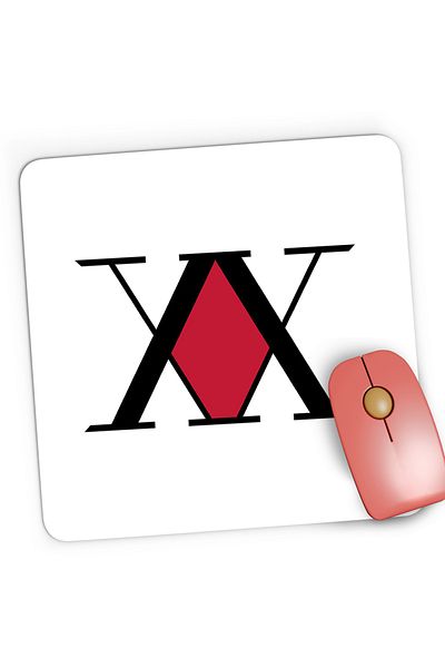 OEM Mousepad Gaming Hunter x Hunter Logo Emblem, 21x19 cm