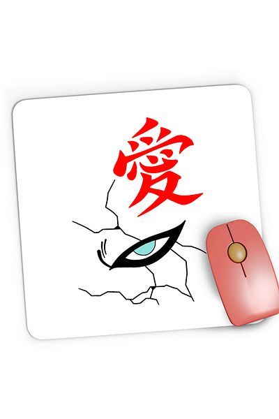 OEM Naruto Gaara Kankuro Rebel Anime Manga Gaming Mousepad, 21x19 cm
