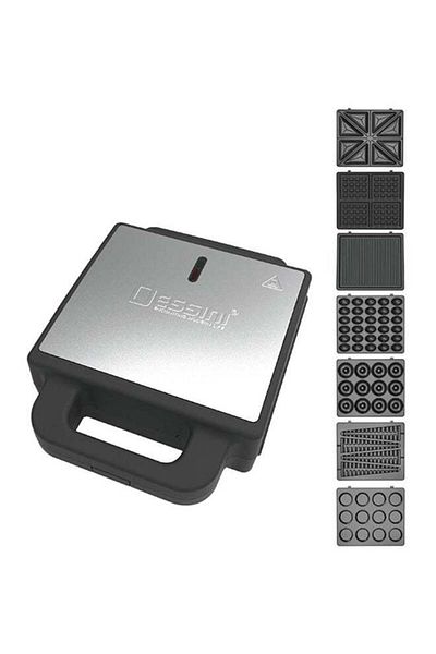 Dessini 7 in 1 Stainless Steel Sandwich Maker 2400 W SM7001