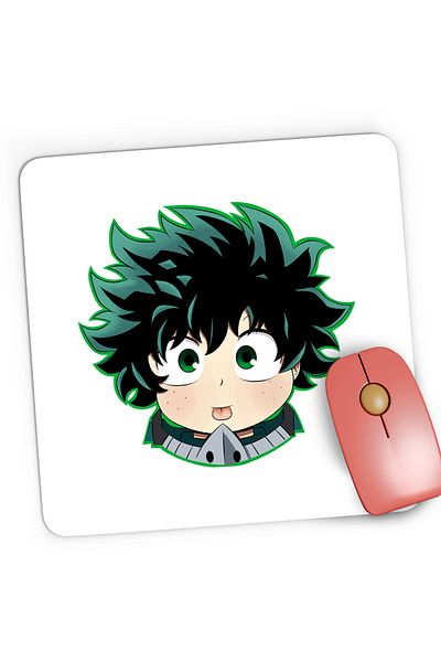 OEM Mousepad Gaming Hero Academia Deku Chibi Rebel Anime, 21x19 cm