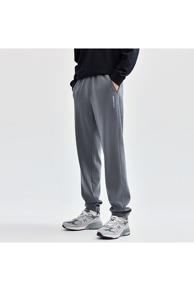 Giordano Men's Bonded Fleece Mid Rise Jogger