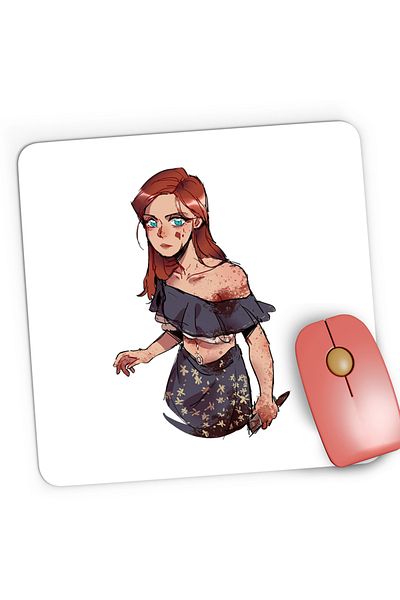 OEM Mousepad Gaming Dead by Daylight Horror Gaming, 21x19 cm