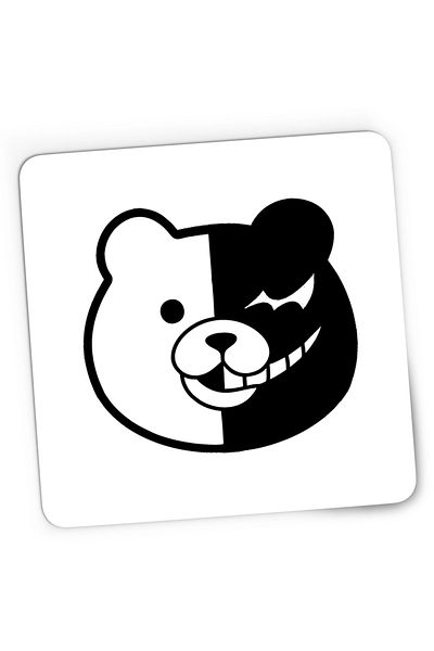 OEM Danganronpa Monokuma Horror Teddy Bear Gaming Mousepad, 21x19 cm