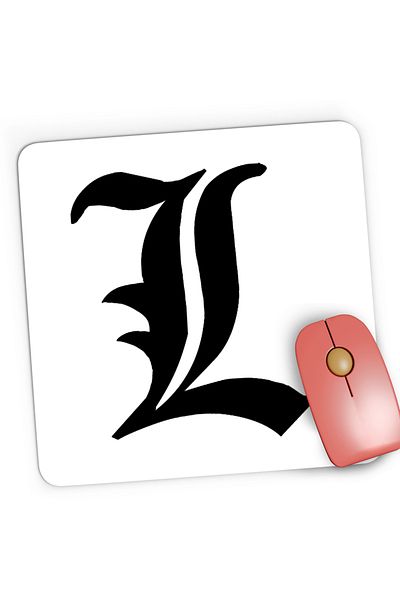 OEM Mousepad Gaming Death Note L Detectiv Politist Anime Manga, 21x19 cm