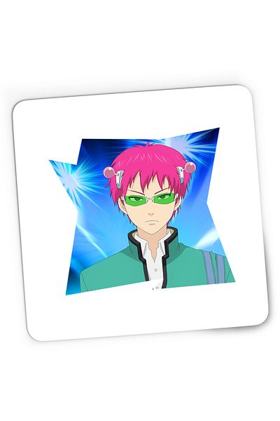 OEM Saiki Kusuo Life Anime Manga Gaming Mousepad, 21x19 cm