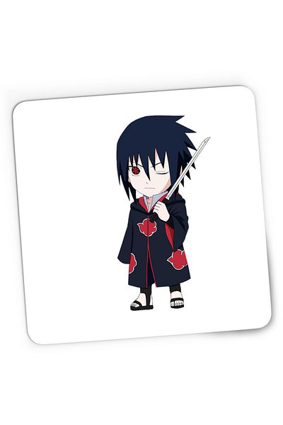 OEM Mousepad Gaming Naruto Sasuke Uchiha Baby Anime Manga, 21x19 cm
