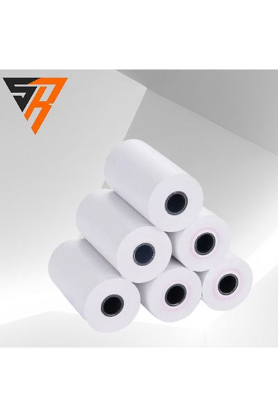 Roll رول كاشير حراري مقاس110*50 للطابعات المحمولة 4 انش