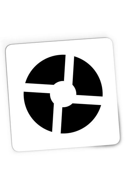 OEM Mousepad Gaming Quake Team Fortress Clasic Dota Fallout Logo Scout Black GTA, 21x19 cm