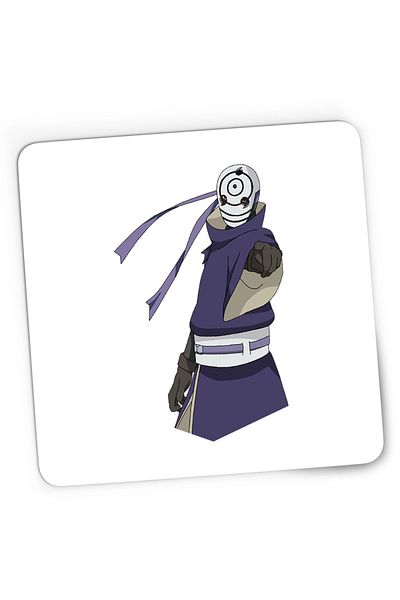 OEM Naruto Madara Uchiha Mask Akatsuki Gaming Mousepad, 21x19 cm
