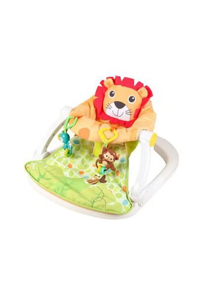 rexa Lion Themed Baby Play Sit-Me-Up Comfortable Floor Seat - Multicolour