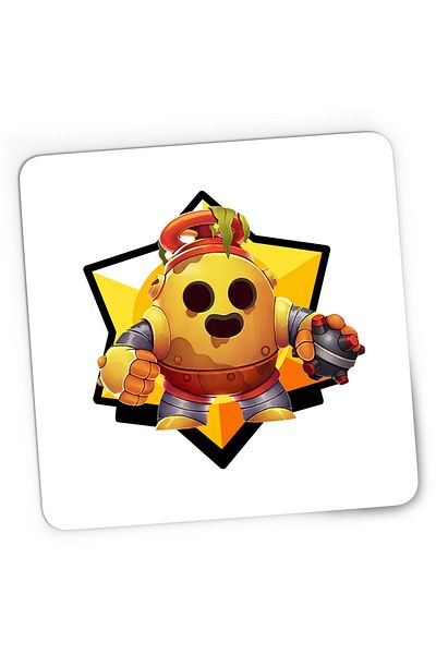 OEM Mousepad Gaming Robospike Brawl Stars, 21x19 cm