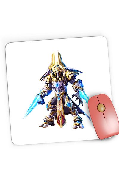 OEM Mousepad Gaming StarCraft 2 Protoss Warrior Epic Game Play, 21x19 cm