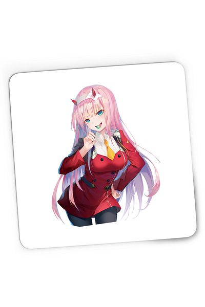 OEM Mousepad Gaming Darling in the FranXX Zero Two Human Klaxo, 21x19 cm