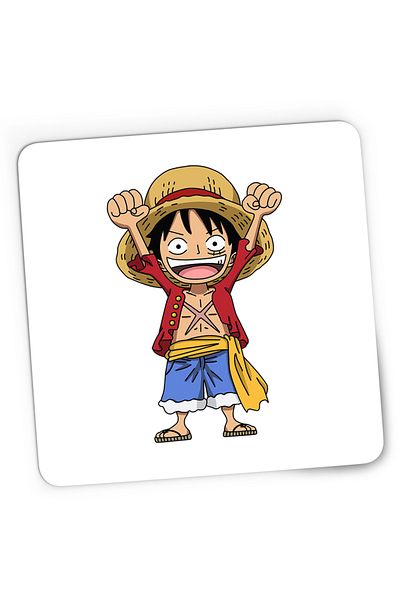 OEM Mousepad Gaming One Piece Monkey D Luffy Pirate Warrior Anime, 21x19 cm