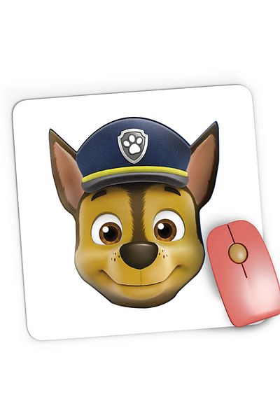 OEM Paw Patrol Gaming Mousepad German Shepherd Police Dog, 21x19 cm