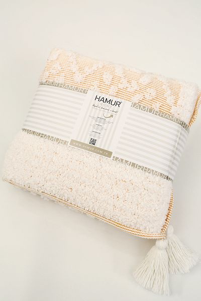 HAMUR Bohemo Single Blanket Pique 170X200 cm Sofa Cover Armchair Shawl Tv Blanket Punch Throw