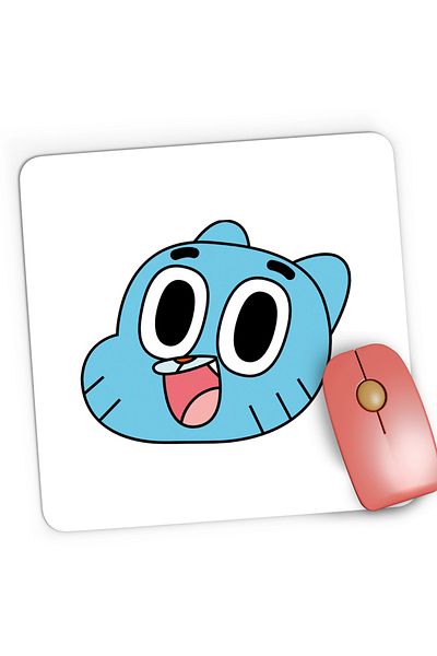 OEM Mousepad Gaming The Amazing World of Gumball Cartoon Desene, 21x19 cm