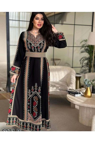 Generic Royal jalabiya embroidered with luxury and authenticity