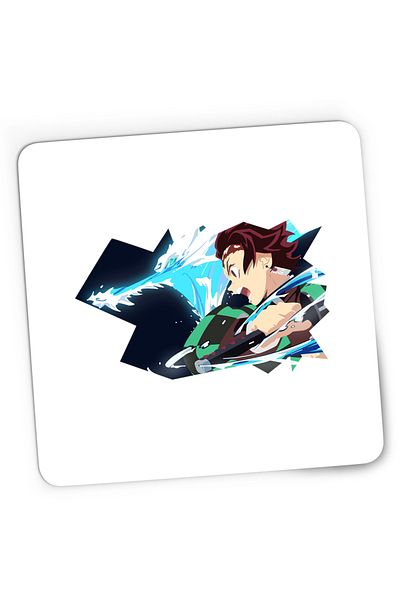 OEM Mousepad Gaming Demon Slayer Tanjiro Attack Kimetsu no Yaiba, 21x19 cm
