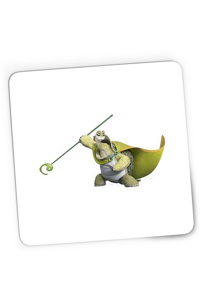 OEM Mousepad Gaming Master Oogway Kung Fu Panda Trainer Coach, 21x19 cm