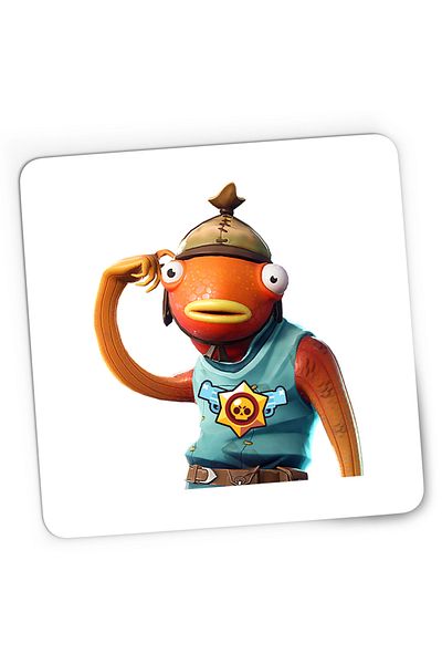 OEM Mousepad Gaming Fishstick Fortnite Brawl Stars, 21x19 cm