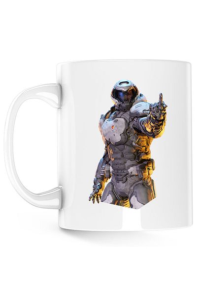 OEM Cana Quake Master Halo Anniversary Middle Finger Injury Bad Boy, alba, 330 ml