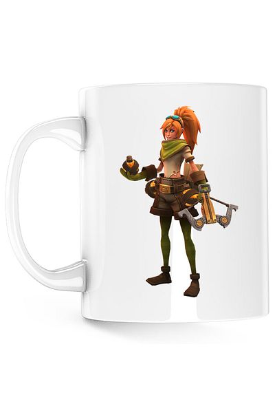OEM Cana Quake Zelda Girl Arbaleta, alba, 330 ml