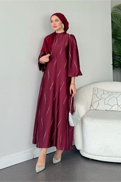 Sezi Moda Giyim فستان سهرة من حجر فاليرا