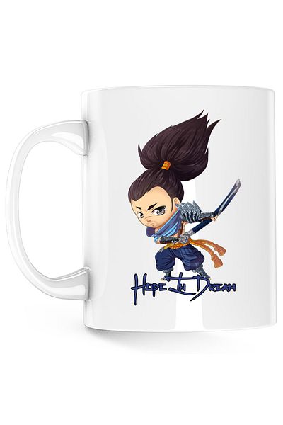 OEM Cana League of Legends Yasuo Unforgiven LoL, alba, 330 ml