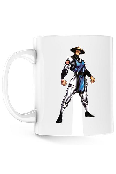 OEM Cana Mortal Kombat Raiden Scorpion SuperHero Forever, alba, 330 ml