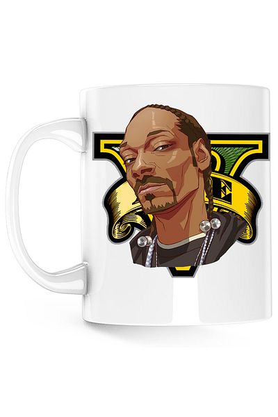 OEM Cana Snoop Dogg GTA5, alba, 330 ml