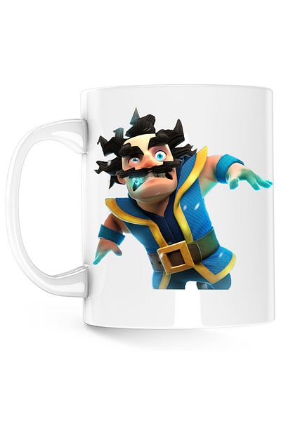 OEM Cana Electro Wizard Clash Royale GTA, alba, 330 ml