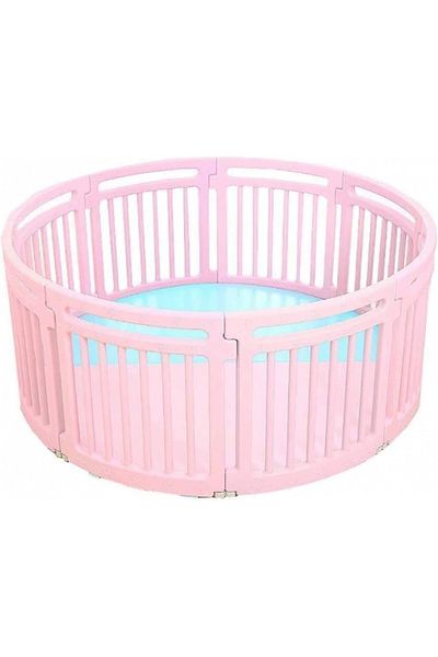 Nichiduta Garden Nichiduta Garden Round Play Yard Pink indoor/outdoor playground fence with rounded edges