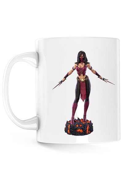 OEM Cana Mortal Kombat Mileena Daggers Ninja Battle, alba, 330 ml