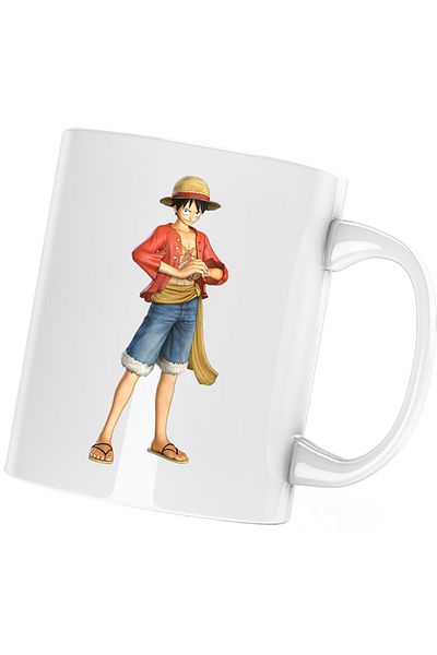 OEM Cana Eiichiro Oda Monkey D Luffy One Piece Captain, alba, 330 ml